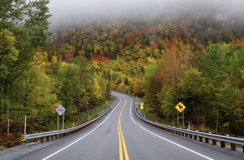 paysages automnal du Québec